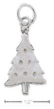 
Sterling Silver Christmas Tree Charm
