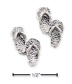 
Sterling Silver Sandal Post Earrings
