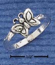 
Sterling Silver Small Butterfly Ring
