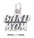 
Sterling Silver Band Ring Mom Charm
