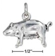 
Sterling Silver Small Fat Pig Charm
