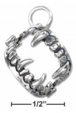 
Sterling Silver Movable Fangs Charm
