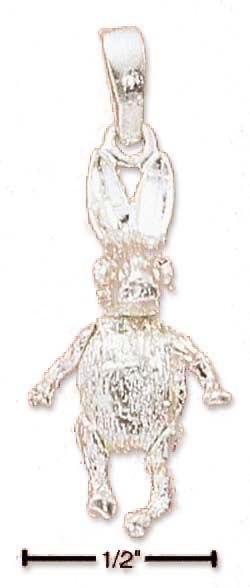 
Sterling Silver Movable Bunny Charm
