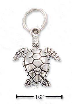 
Sterling Silver Small Turtle Charm
