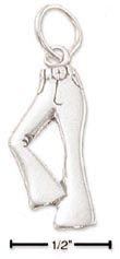 
Sterling Silver bell-bottoms Charm
