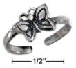 
Sterling Silver Butterfly Toe Ring
