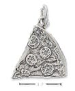 
Sterling Silver Pizza Slice Charm

