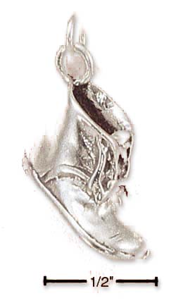 
Sterling Silver Baby Bootie Charm
