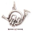 
Sterling Silver French Horn Charm
