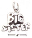 
Sterling Silver Big Sister Charm
