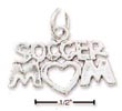
Sterling Silver Soccer Mom Charm
