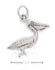 
Sterling Silver 3d Pelican Charm
