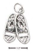 
Sterling Silver Snowshoes Charm

