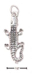 
Sterling Silver Alligator Charm
