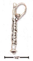 
Sterling Silver Clarinet Charm
