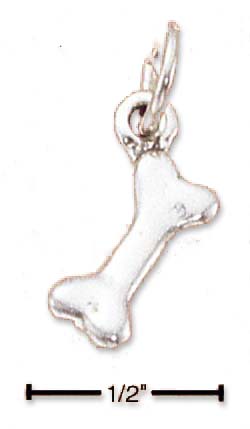 
Sterling Silver Dog Bone Charm
