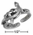 
Sterling Silver Gecko Toe Ring
