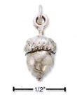 
Sterling Silver Acorn Charm
