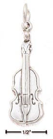 
Sterling Silver Cello Charm
