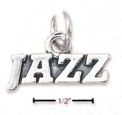 
Sterling Silver Jazz Charm
