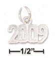 
Sterling Silver 2009 Charm
