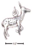 
Sterling Silver Fawn Charm
