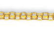 
14k Yellow 2.9 mm Bizmark Link Anklet - 1
