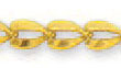 
14k Yellow 4.5 mm Bumble Bee Link Anklet 
