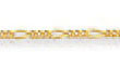
14k Yellow 1.3 mm Small Figaro Link Ankle
