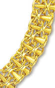 
14k Yellow Bold Bracelet - 7.25 Inch
