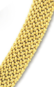 
14k Yellow Mesh Necklace - 17 Inch
