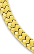 
14k Yellow Fancy Necklace - 17 Inch
