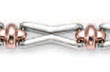 
14k Two-Tone Link Bracelet - 7.25 Inch

