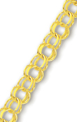 
14k Yellow 4.5 mm Charm Bracelet - 7 Inch
