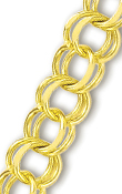 
14k Yellow 7 mm Charm Bracelet - 7 Inch
