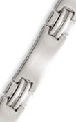 
Stainless Steel 9 mm Mens Link Bracelet -

