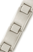 
Titanium 9 mm Mens Link Titanium Bracelet
