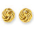 
14k Yellow Petite Loveknot Earrings
