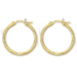 
14k Yellow 2 mm Hoop Earrings
